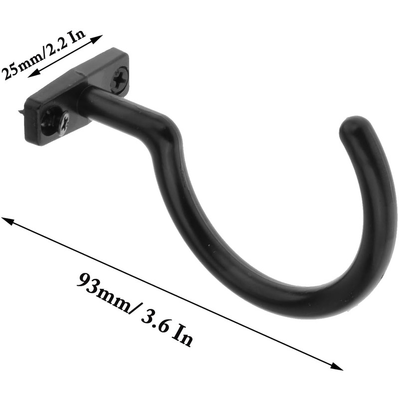 VOGOOPOI 2Pcs Snooker Billiard Table Board Cue Hook Bridge Rod