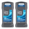Dove Men+Care Men+Care Antiperspirant Stick, Clean Comfort, 2.7 oz, Twin