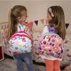 Zipstas Snuggle Pals 2-in-1 Girls Sleepover Bag Reversible Backpack Cuddly