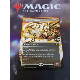 MTG. 2x Skyseer's Chariot. Borderless. Aetherdrift. Pack Fresh
