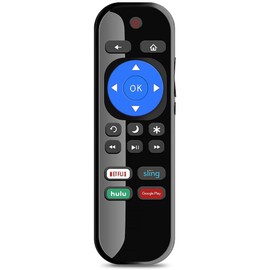 Young NS-RCRUS-17 Remote Control fit for All Insignia Roku Smart TVs NS-43DR620NA18 NS-50DR620NA18 NS-55DR620NA18 NS-65DR620NA18 NS-43DR620CA18 NS-50DR620CA18 NS-55DR620CA18 [NOT for Roku Stick]
