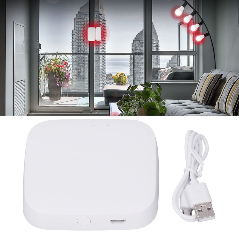 Fdit Smart Home Hub, WiFi Bluetooth Gateway Hub Mini Remote