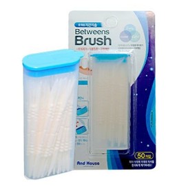 Portable interdental brush food tooth floss toothpick 50p 50P 3ea