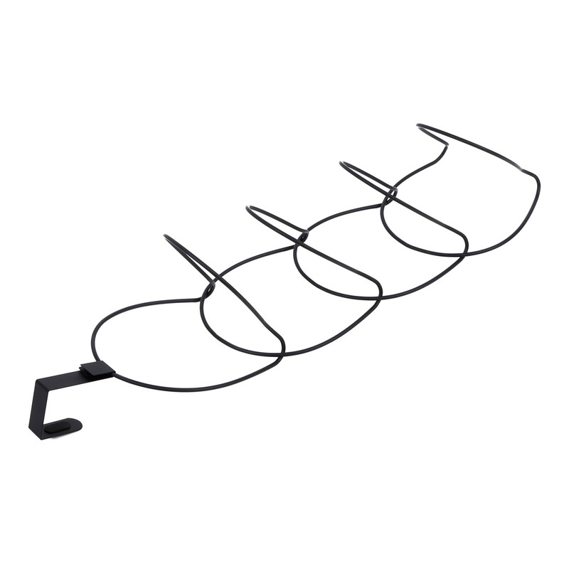 Hats Clothes Tie Holder Wire Stackable Storage Rack Kitchen Organizer