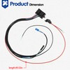 AHJRELAYKIT-2-DP Replacement Relay Harness Jack Plate Wiring Harness for Atlas