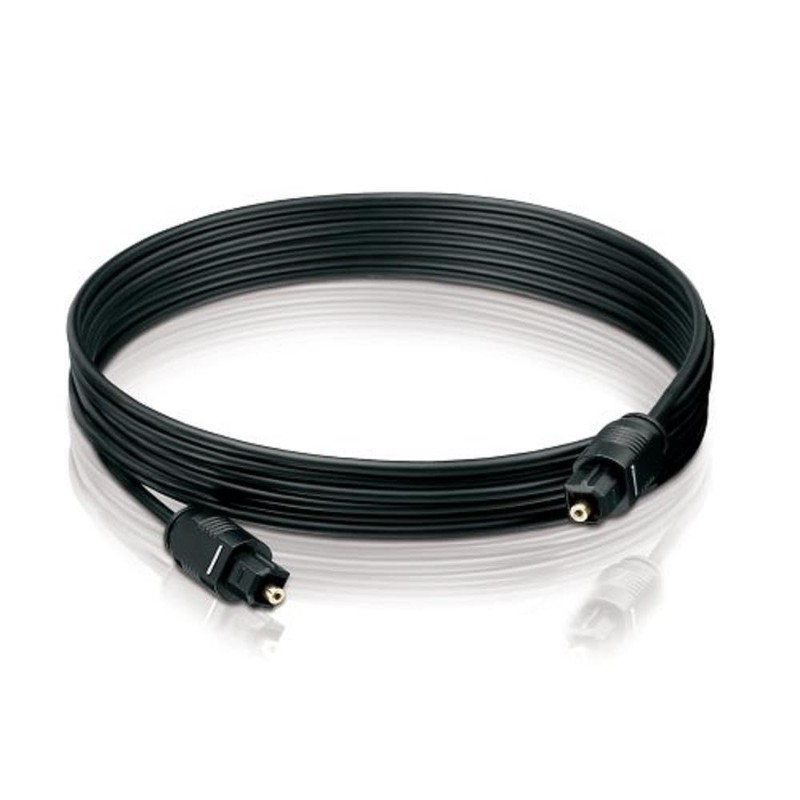 HDSupply TC010-005 Toslink S/PDIF Audio Cable, Optical Fibre Optic Connector/Plug,
