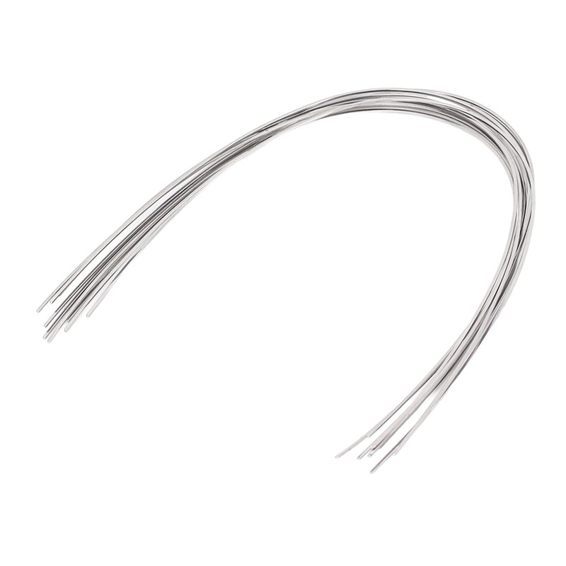 50pcs Orthodontic Rectangular Arch Wire Stainless Steel Elastic Orthodontic Arch