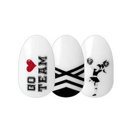 Color Street 'Team Spirit Accent' (FSL076) - Nail Polish Strips Game Day