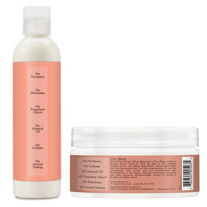 Shea Moisture Coconut & Hibiscus Kids Combo Pack - Includes