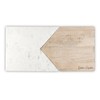 Things Remembered Engraved Wood and Marble Two Piece Pastry Board
