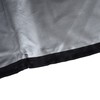 Lybunair Dustproof Fire Pit Cover, Waterproof Outdoor Fireplace Cover, Sunproof