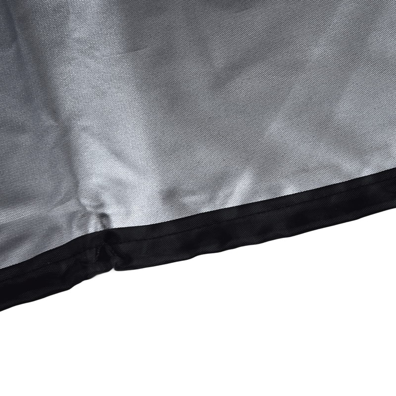 Lybunair Dustproof Fire Pit Cover, Waterproof Outdoor Fireplace Cover, Sunproof