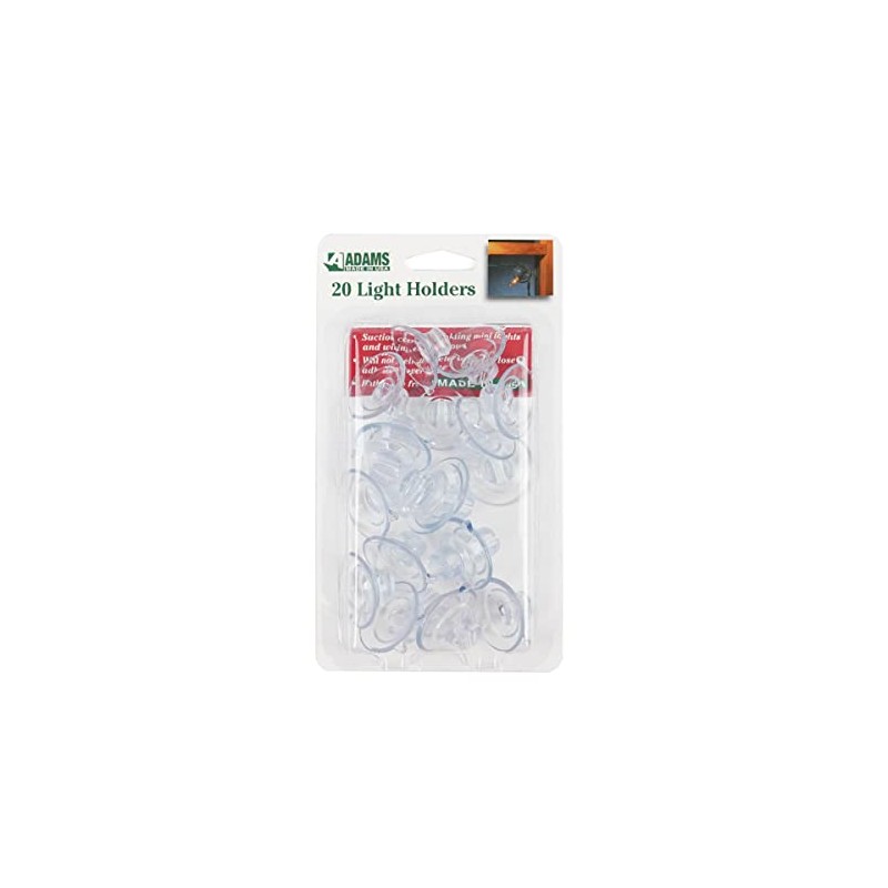 Fizzco Fairy Light Holders For Windows - Pack Of 20