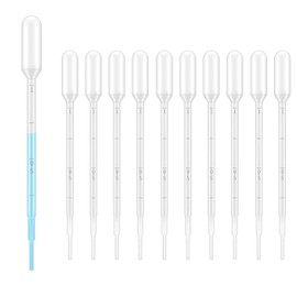 Plastic Transfer Pipettes, Disposable Pipette Transfer Pipettes for Essential Oil Pipette Makeup Tool(1ml/3ml/5ml) (200 pcs, 1ml)