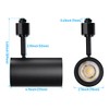 LEONLITE 18W 5CCT LED Track Light Heads H Type, 2700K/3000K/3500K/4000K/5000K
