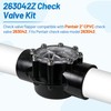 COKNUMBER Check Valve Replacement Kit 263042Z Fits for Pentair 2"