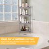 ELYKEN 4 Tier Shower Caddy Organizer Shelf Corner, 14.4 x