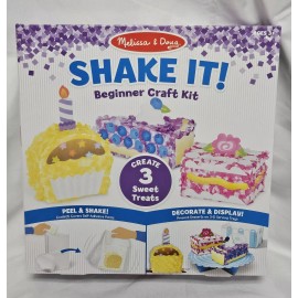 Melissa & Doug Shake It! Deluxe Sweet Treats Beginners Craft Kit #30185 **NEW**
