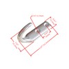 Heavy Duty Stainless Steel 316 Wall Hook, Marine Grade Wall