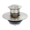 Danco EZ Drain Cover for Bathtub, Brushed Nickel, 10534