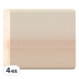 Moend Waxing Material Wood Spatula Body L 18 x 150 mm 100p, 4 sets, 1L / 모엔드 왁싱재료 우드 스파츌라 바디 L 18 x 150 mm 100p, 4세트, 1L