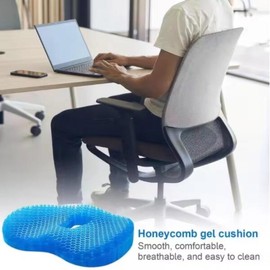 자형 시트 쿠션 오랫동안 다기능 편안한 쿠션 인체 앉아 있어도 시트 소프트 Rectangular Seat Cushion Long-lasting Multifunctional Comfortable Cushion Soft for Sitting [Blue]