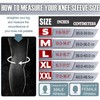 Nisrok Knee Wraps (1 Pair) 7mm Neoprene Compression Knee Brace,