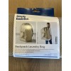 Simply essential Laundry Bag Simply Essential Backpack Tan Shoulder Straps