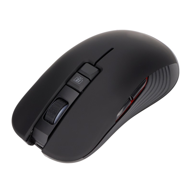 Wireless Mechanical Mouse 2.4G Rechargeable 3600DPI Ergonomic Gaming Mouse for