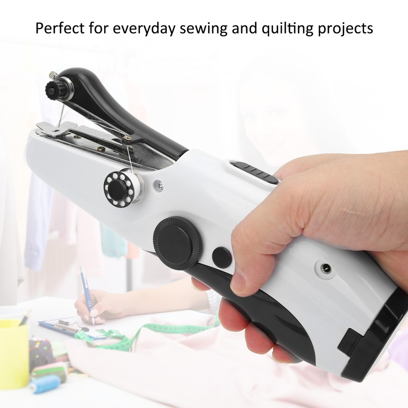 Handheld Sewing Machine Portable Mini Small Home Electric Double Needle