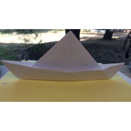 Paper Boat- mock boat "IT" for the Georgie, Paper Boat Company