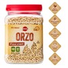 Baron’s Whole Wheat Orzo Pasta | 100% Natural Israeli Rice-Shaped