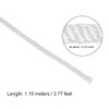 sourcing map Recoil Start Rope with Handle 4 mm Diameter