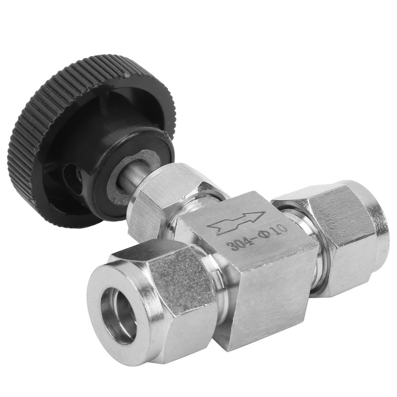304 Stainless Steel Valve 2‑Way High Pressure Needle Flow Control