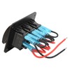 5Pin 3 Gang Rocker Switch Panel Led Light Bar Switch