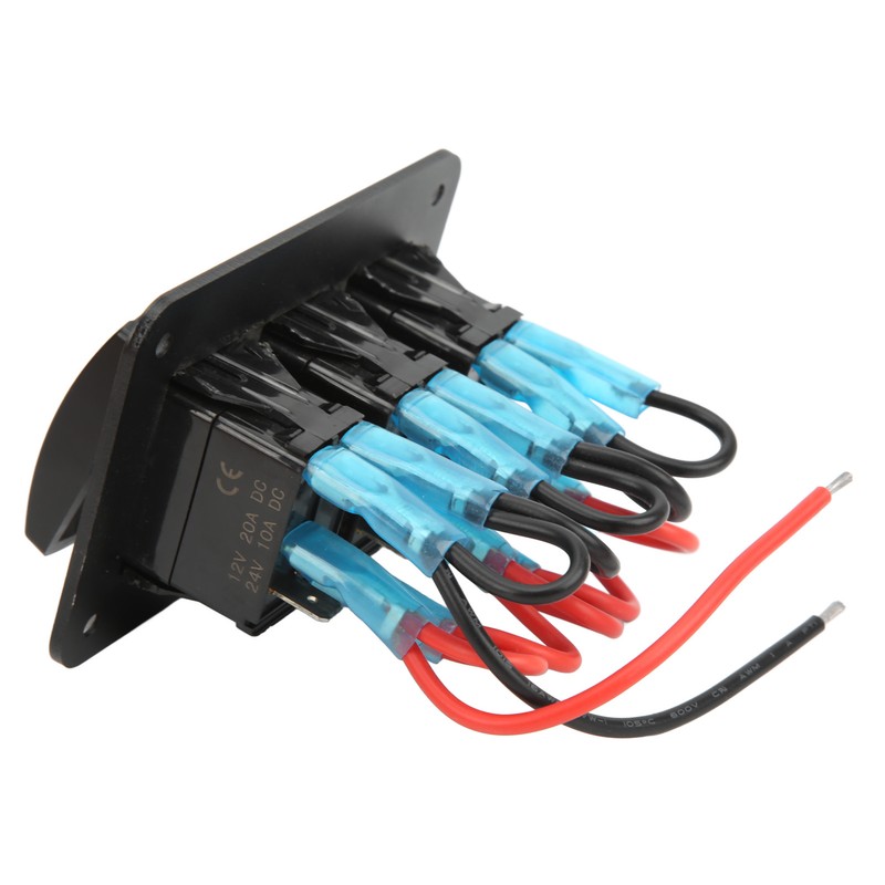 5Pin 3 Gang Rocker Switch Panel Led Light Bar Switch