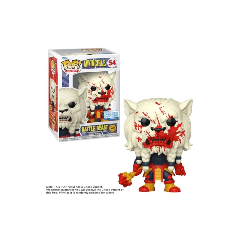 Funko Pop! Comics: Invincible - Battle Beast (Special Edition) #54