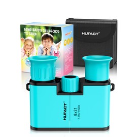 HUTACT Binoculars for Kids and Adults, 8x21 Waterproof Kids Binoculars for Outdoor Adventure, Bird Watching, Travel and Camping