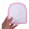Cuenco Inoxidable Remojo Acero Manicura para de Rosa de Plástico