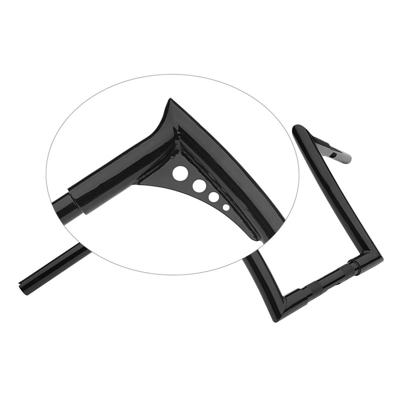 10" Rise 1.25" ape Hanger Handlebar Fit for Harley Toutring