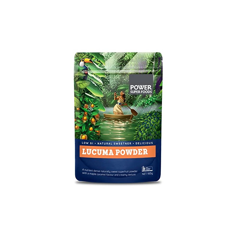 Power Super Foods Organic Lucuma Powder 185g