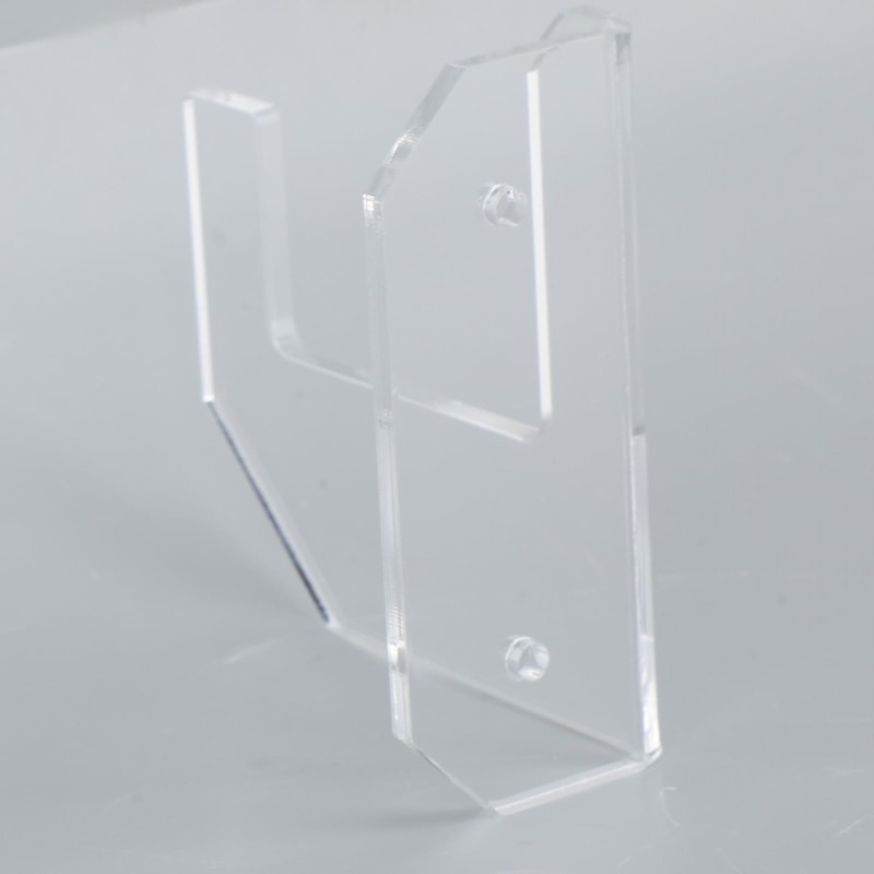Tissting 2 Pcs Sword Holder Acrylic Horizontal Wall Mount Sword