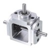 sourcing map Gear Box 90 Degree Right Angle Bevel Gearbox