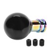Shift Knob Acrylic Black Color Ball Shape with 3 Plastic