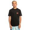 Quiksilver Radical Surf Boys' UPF 50 Surf T-Shirt, black