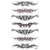 MapofBeauty Tribal Armband Temporary Waterproof Tattoo Sticker(2 pcs/lot)