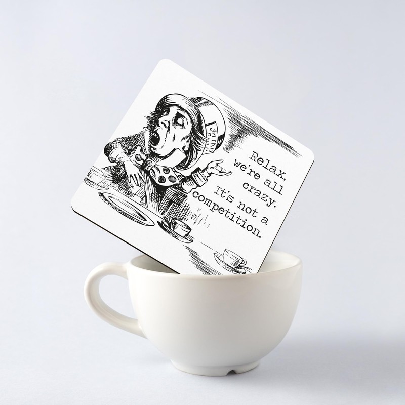 Dorothy Spring Relax we're all Crazy Funny Mad Huter Sarcasm