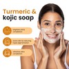 3pcs Turmeric Soap Bar - Kojic Acid & Turmeric Soap