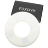 FDXGYH 2 Pcs ID 2.5 Inch ABS Wall Split Flange