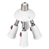 Light Splitter Socket 4 in 1 Bulb Splitter E26 E27